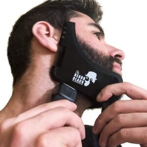 BEARD BLACK Beard Shaping behind